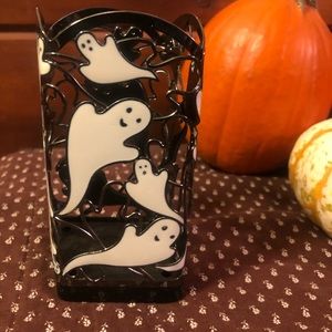 Adorable little ghost candle holder or soap dispenser holder